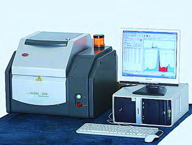 Testing equipment shown in TOTEN quality-control section